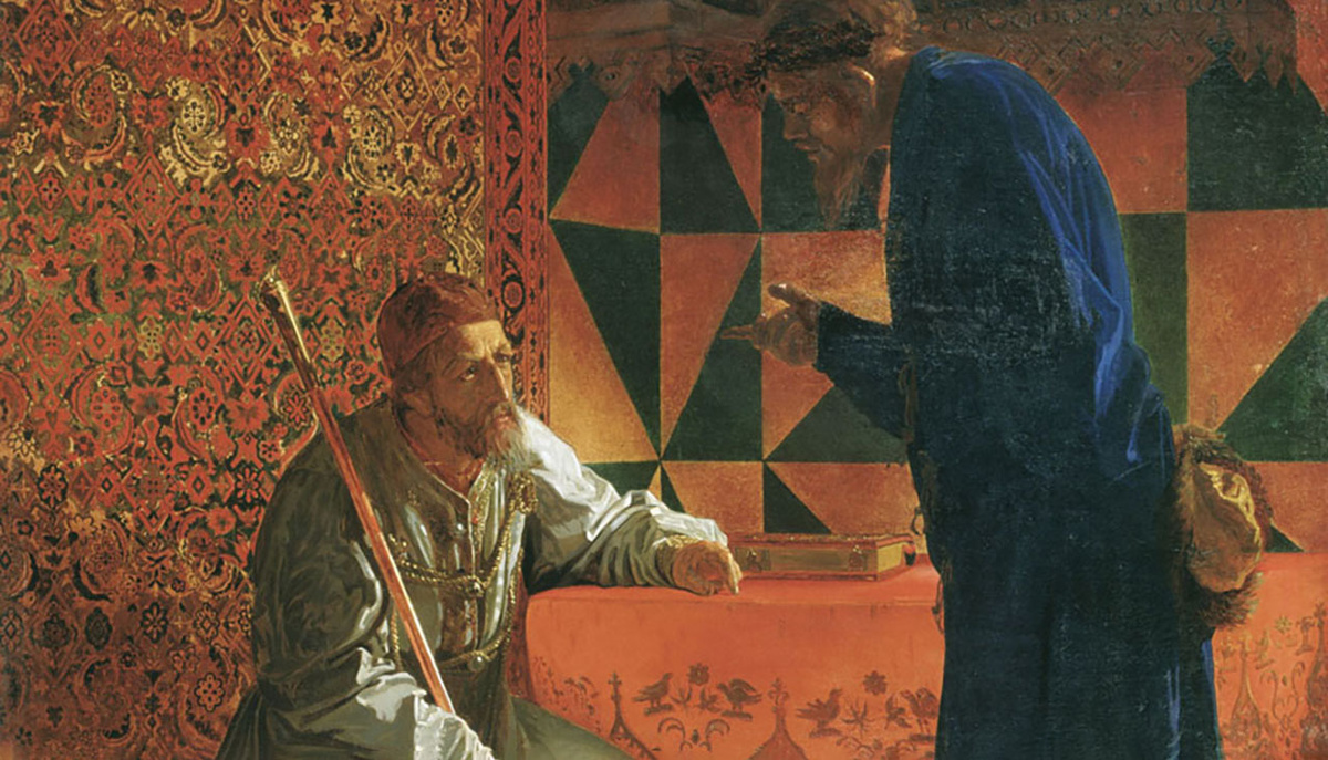     Фото: Wikipedia.org Г.С. Седов «Иван Грозный и Малюта Скуратов»