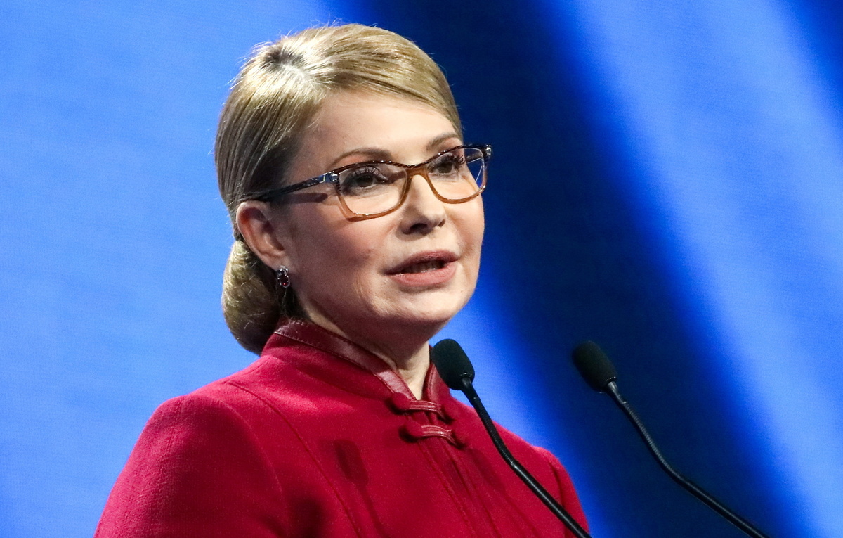    Лидер партии "Батькивщина" Юлия Тимошенко  Петр Сивков/ТАСС