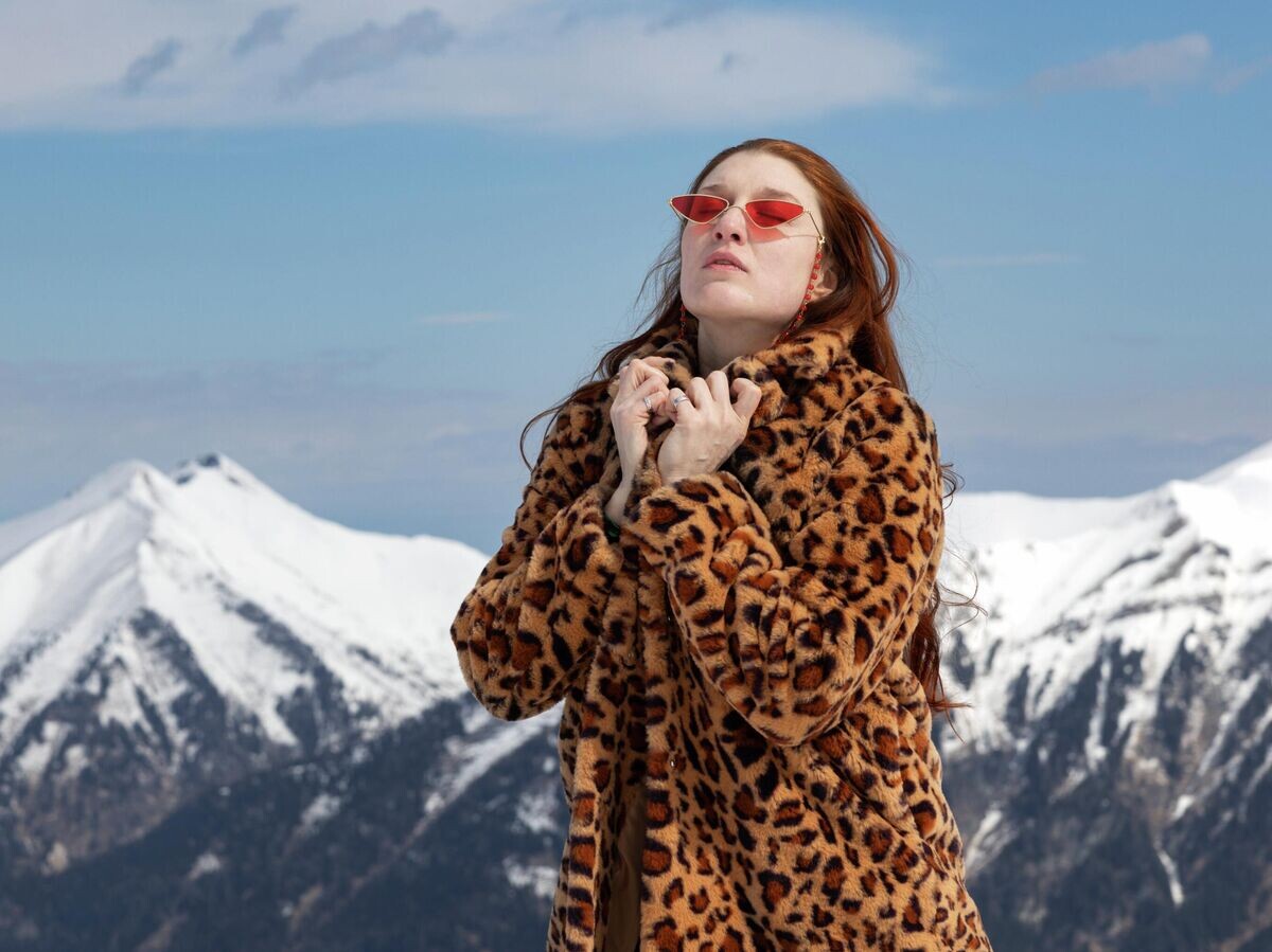    Леопардовое пальто | © Getty Images / Guzel Kolobova