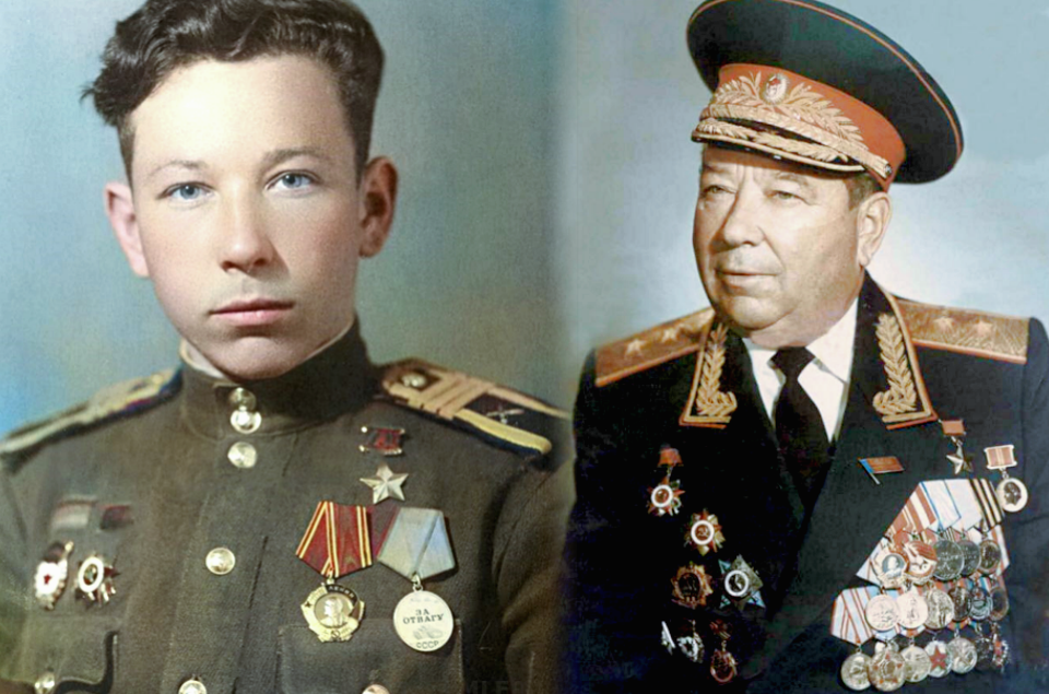 Герой Советского Союза В. А. Ульянов.