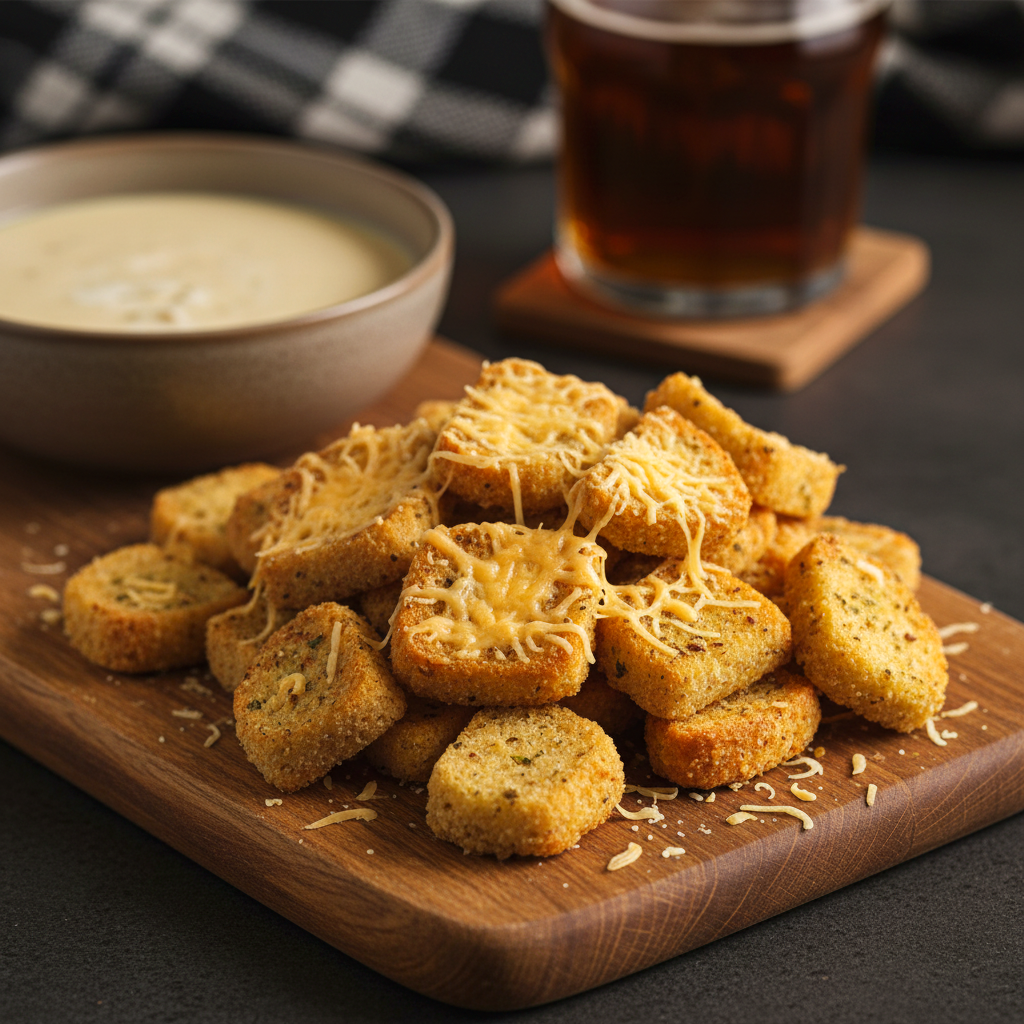 Чесночные гренки в аэрогриле