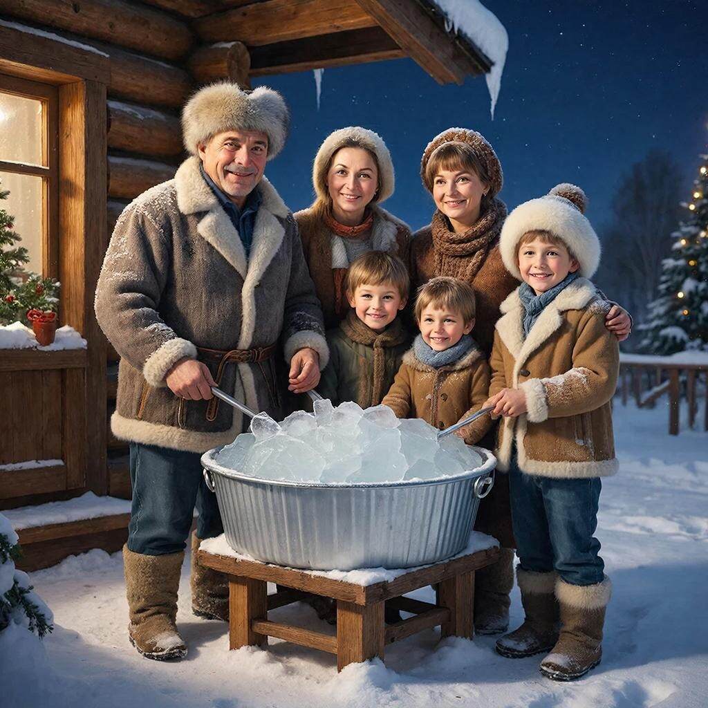 Вот так ИИ представляет себе холодец.