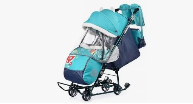 санки коляска Ника. Скрин с Озон