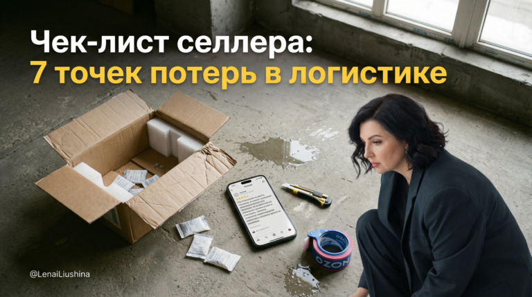    Чек-лист для определения потерь на складах Елена Илюшина