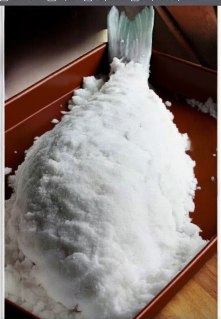 Карась в соляном панцире