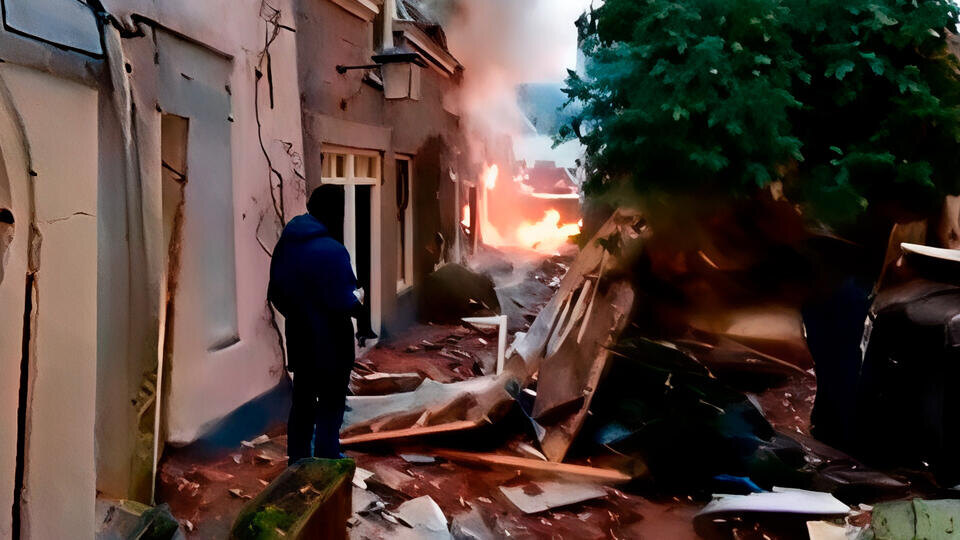     Два взрыва прогремели в центре Утрехта X/@AdvancedDisc