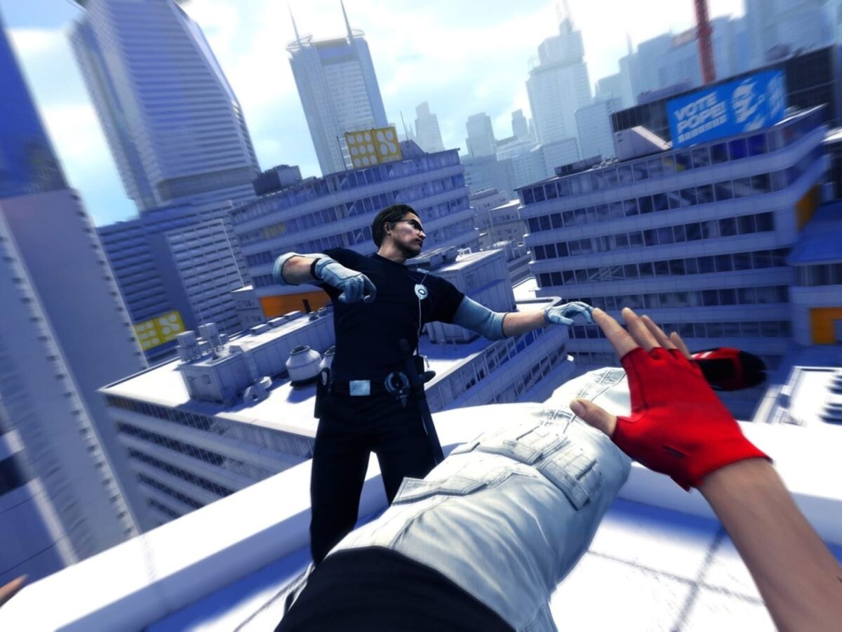    Случайно. Авторы Mirror's Edge рассказали, как появился запоминающийся стиль игры