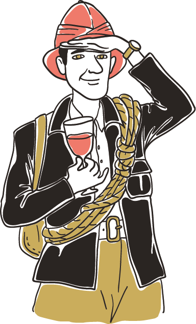 "Мальбек". Автор иллюстрации - Татьяна Трощева, специально для канала Код Вина.