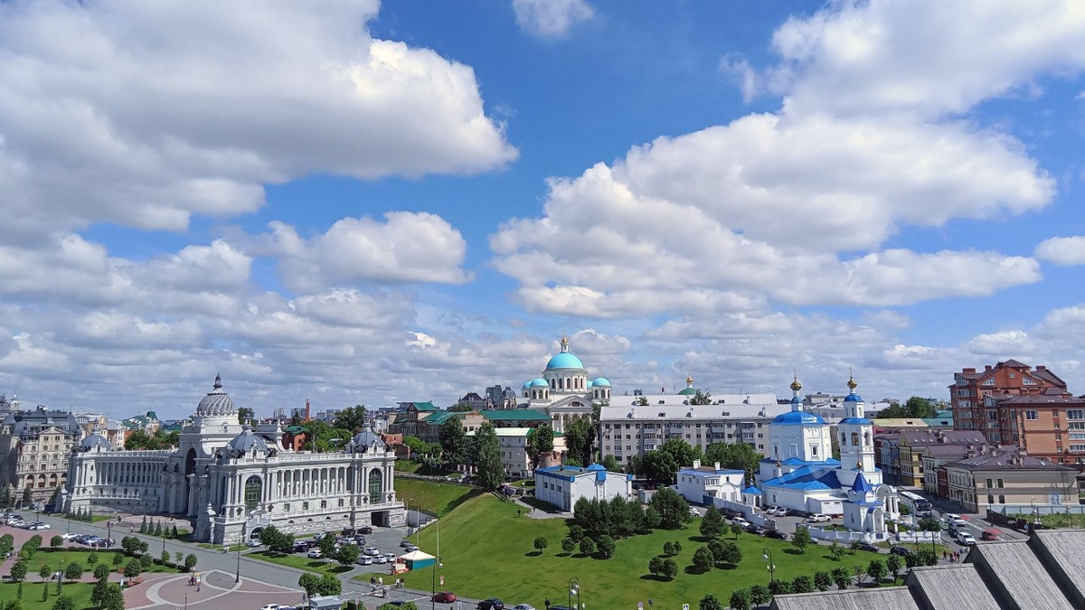 панорамный вид на Казань (фото автора)