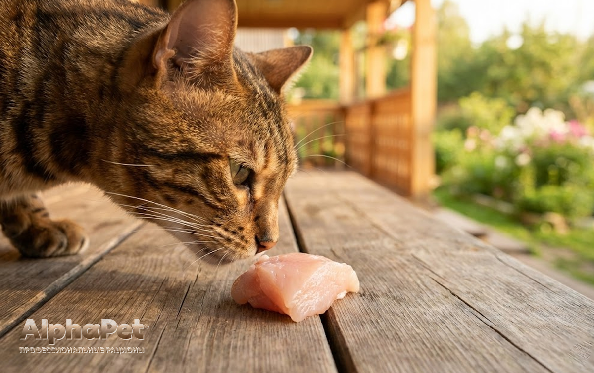 Главная проблема домашнего питания в том, что владелец оценивает еду категориями «вкусно» и «сытно» / Изображение: AlphaPet