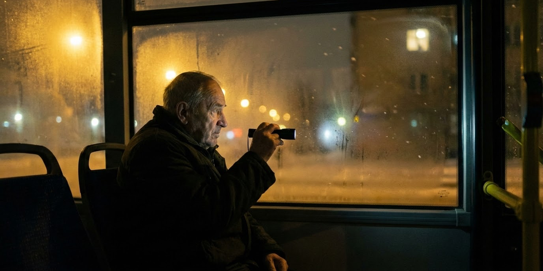 Он мигал фонариком в окно. Год. Каждую ночь