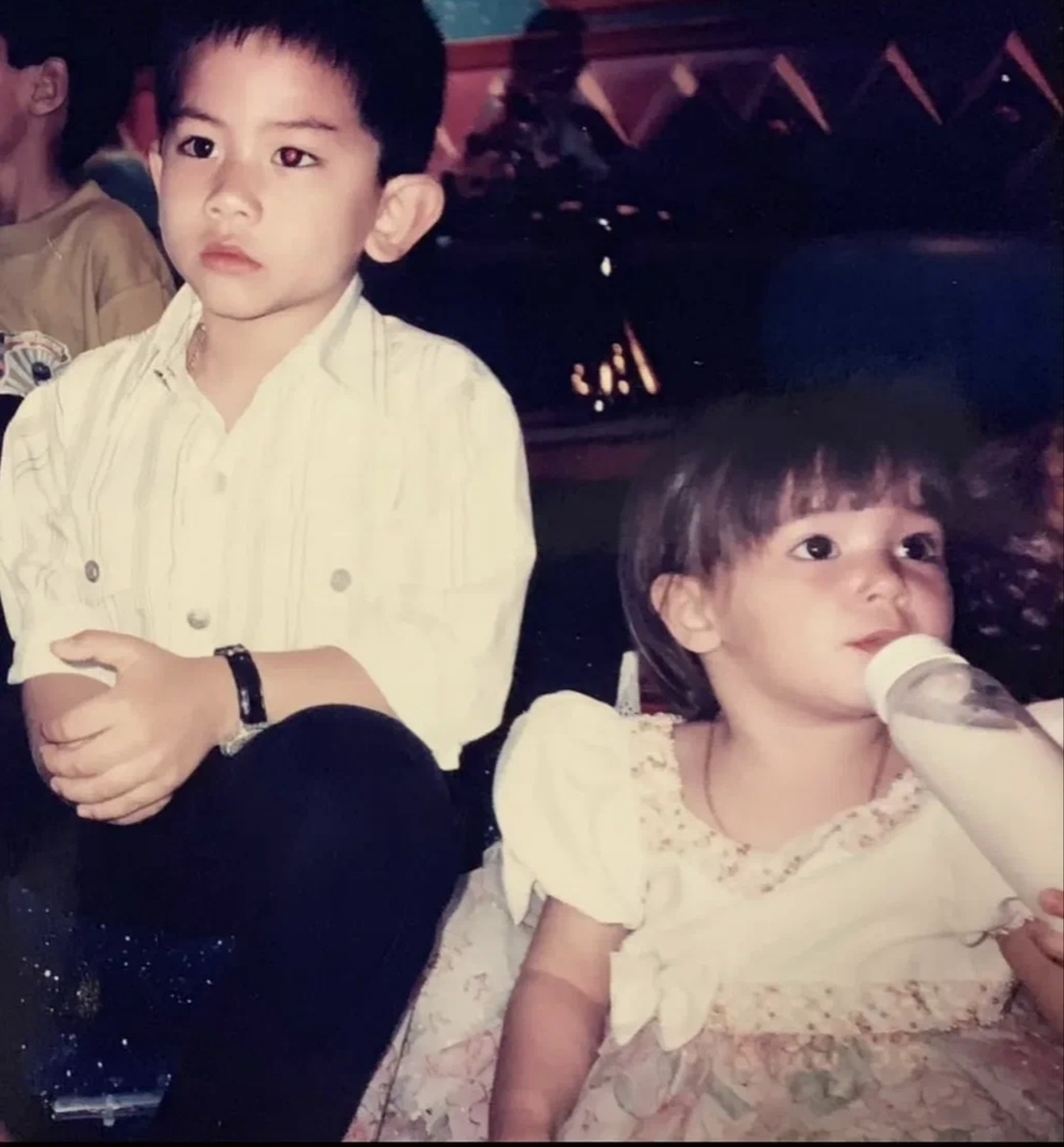 Принц Матин и Аниша в детстве