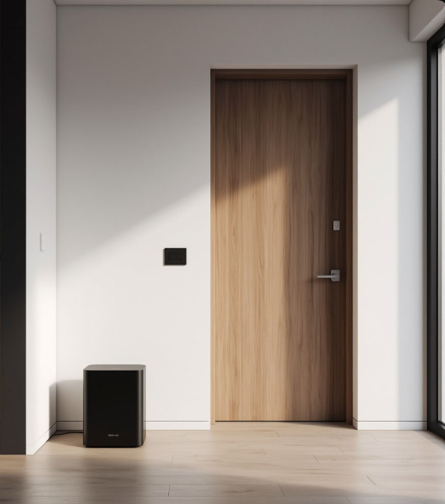 Зато проводов не видно