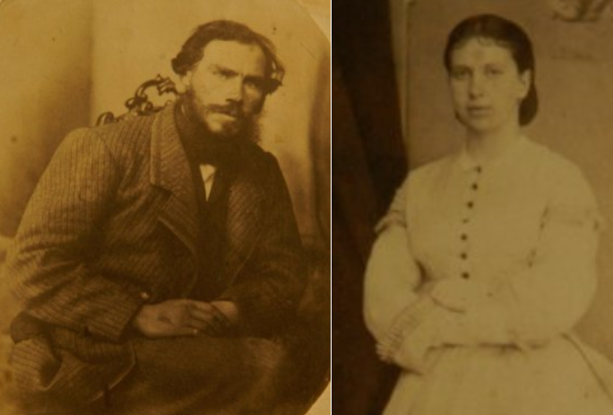Гипотеза / Илл.: Коллаж наш. Использованы фото Л.Н. Толстого 1862 г. и С.А. Толстой 1863 г.