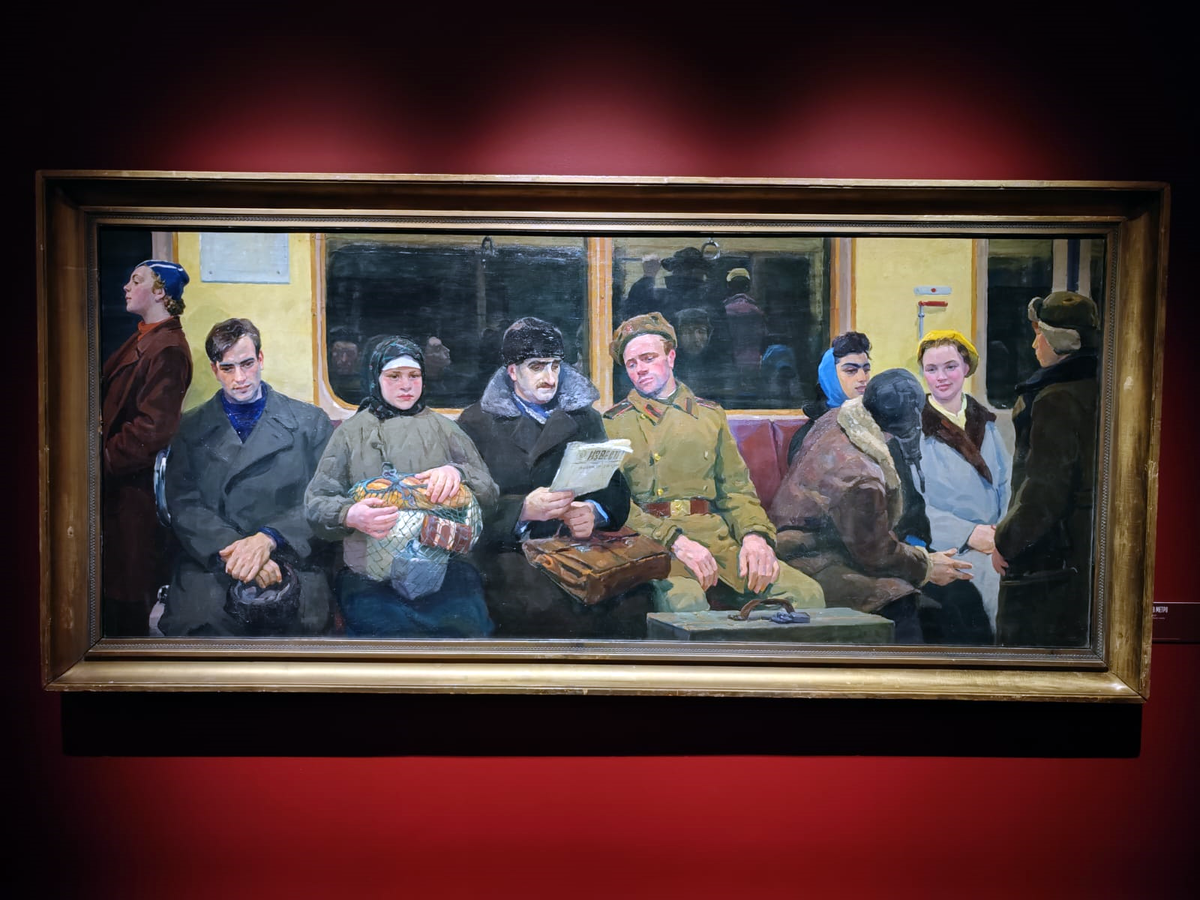 Одна из картин Дмитрия Жилинского