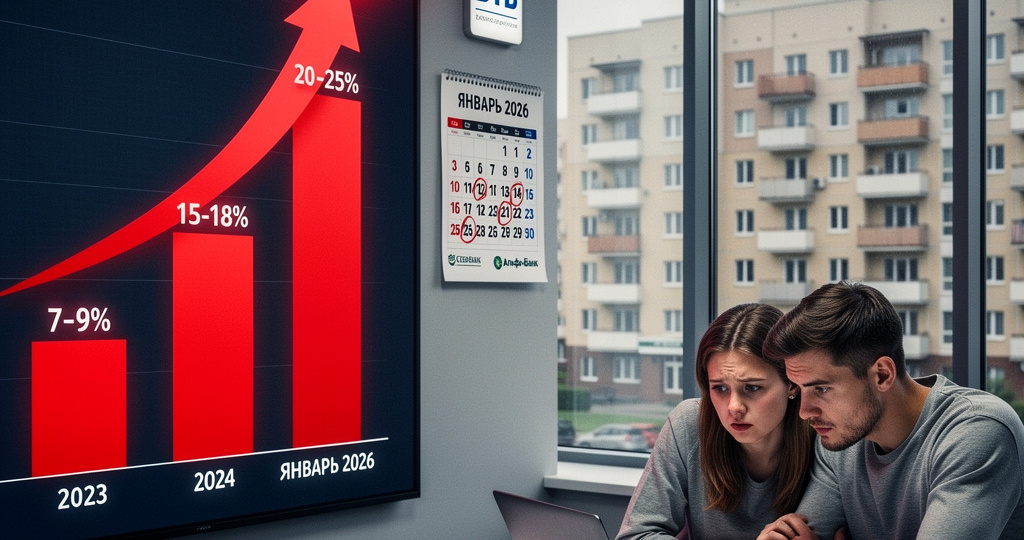 Ипотека в 2026: куда вкладывать деньги, если ставки 20% и выше.