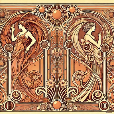 Арт нуво. Пин от Danielle Kennedy. Из открытых источников