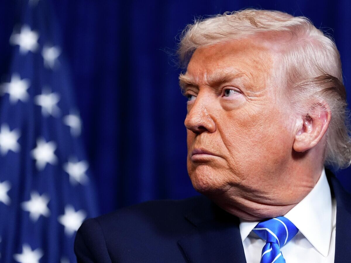    Дональд Трамп во время встречи с Владимиром Зеленским в Мар-а-Лаго во Флориде | © AP Photo / Alex Brandon