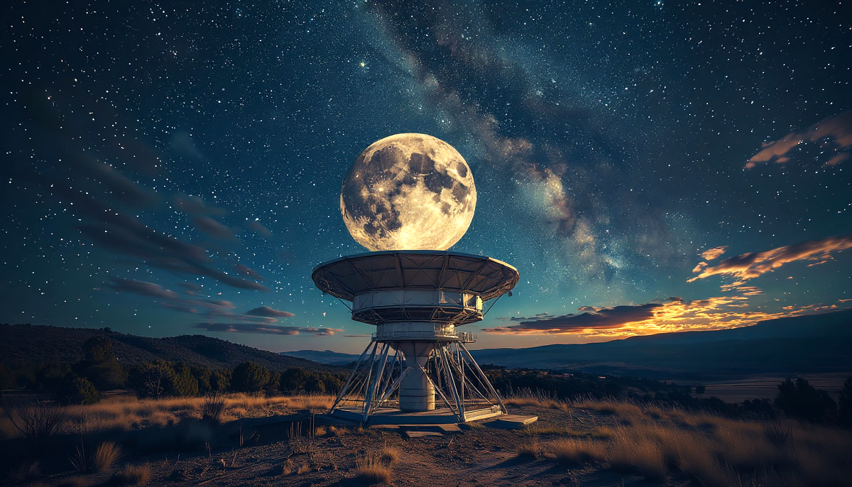 Чилийские астрономы уловили радиосигнал.