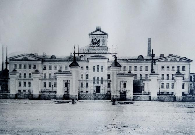 Из книги Невский судостроительный и механический завод. К выпуску 3000 паровоза с основания завода. СПб., 1910.  фото с сайта www.citywalls.ru