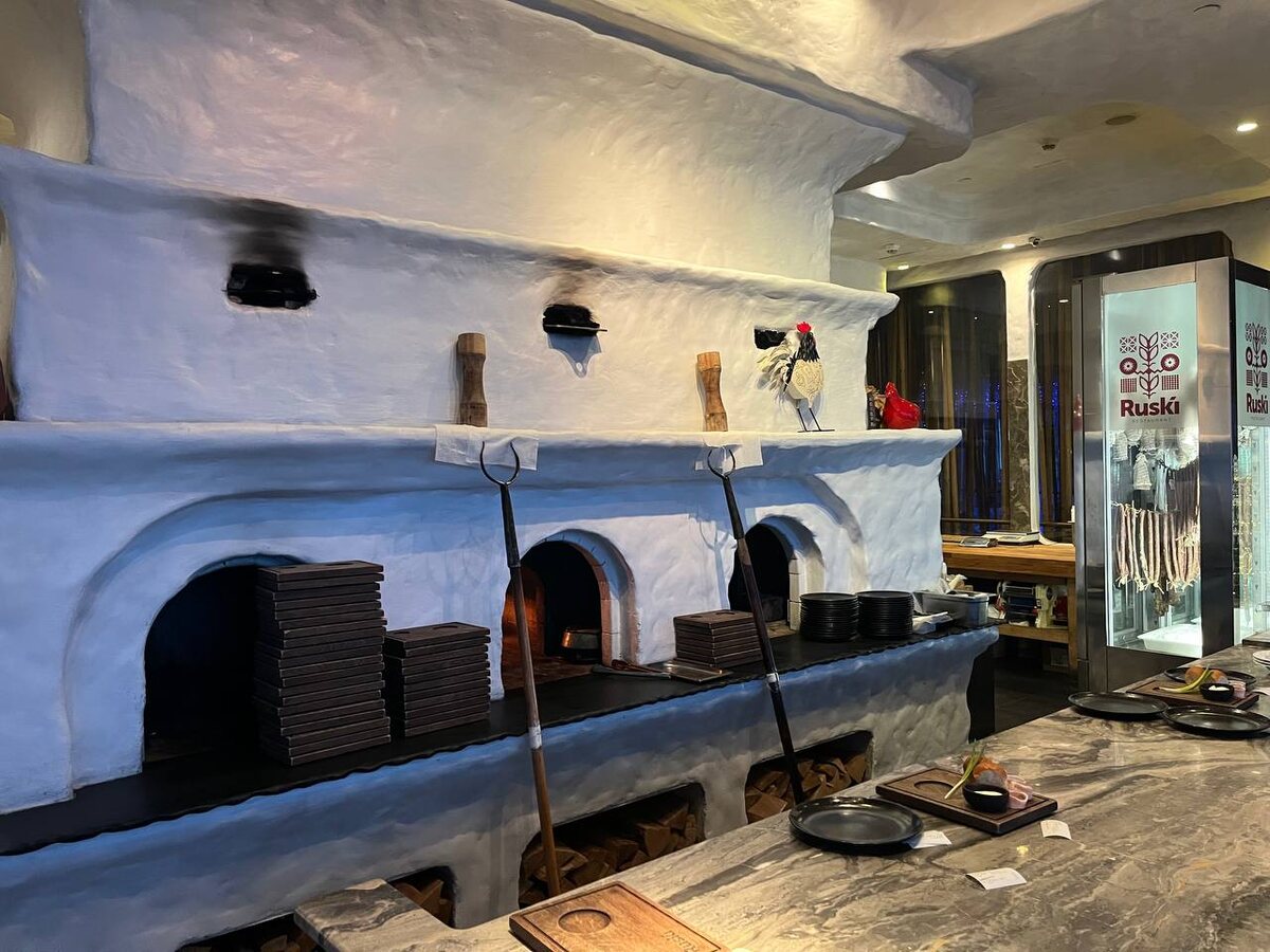 русская печь