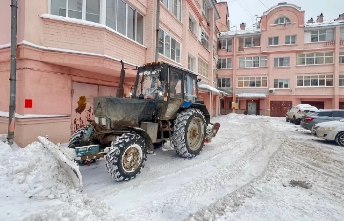    В Красноперекопском районе Ярославля проверили качество уборки снега