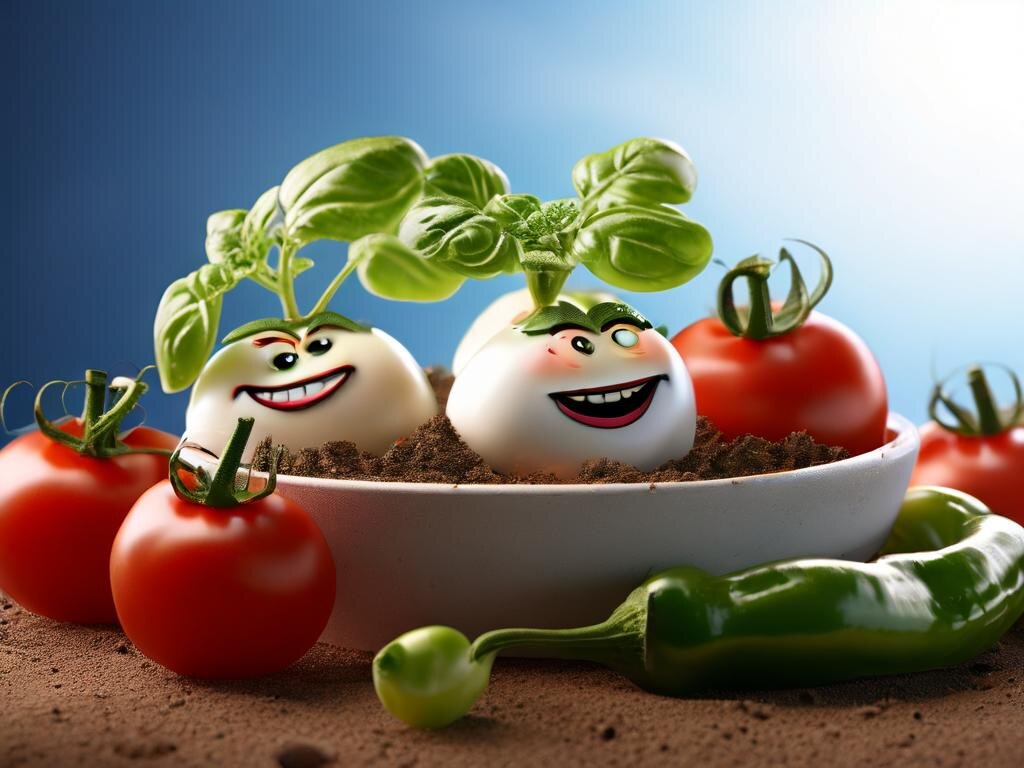 Томаты, перцы