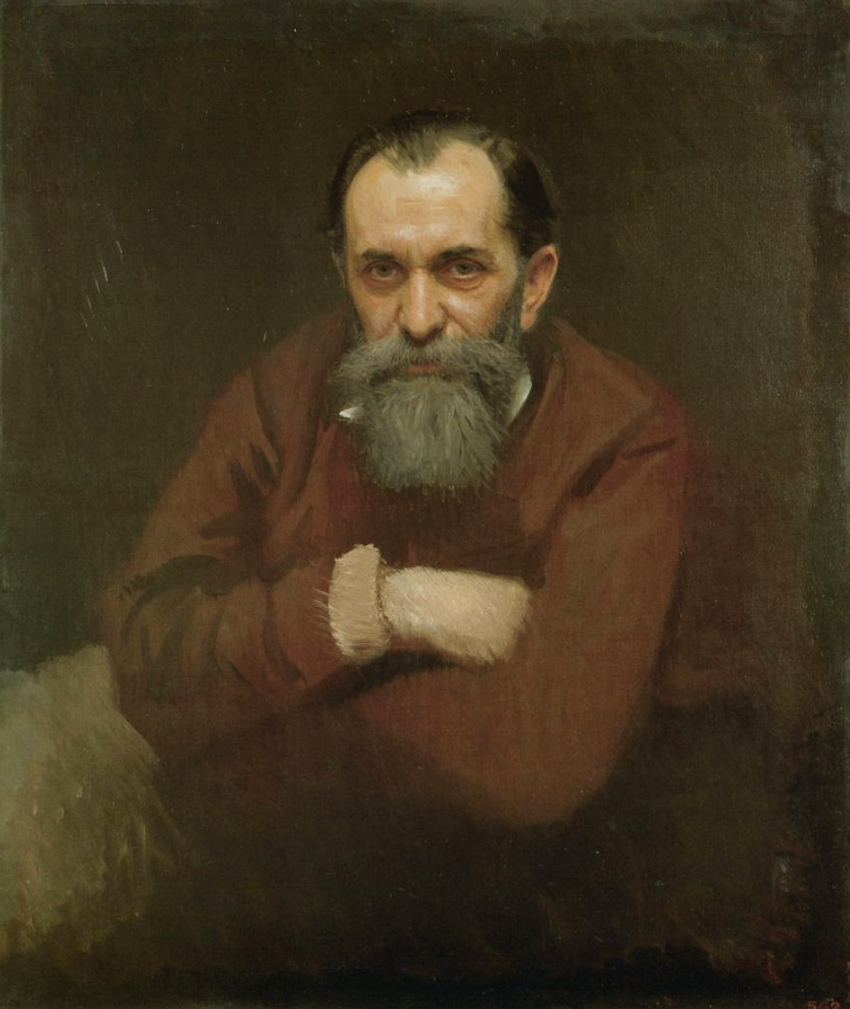 Автор Иван Николаевич Крамской, 1881, холст, масло, 81 х 71 см, из собрания Государственного Русского музея, Санкт-Петербург