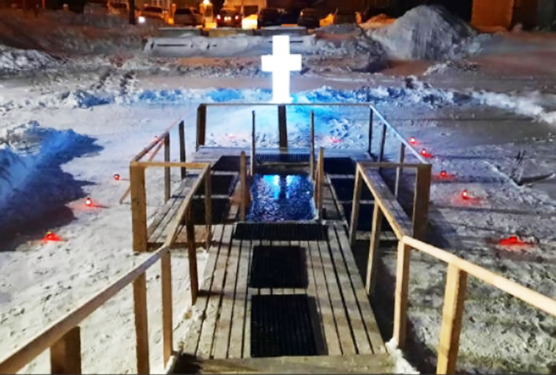    Купель для крещенских купаний