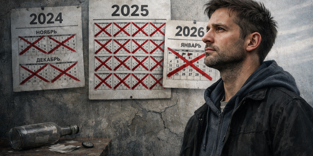 Я убрал алкоголь из своей жизни 400 с лишним дней назад.