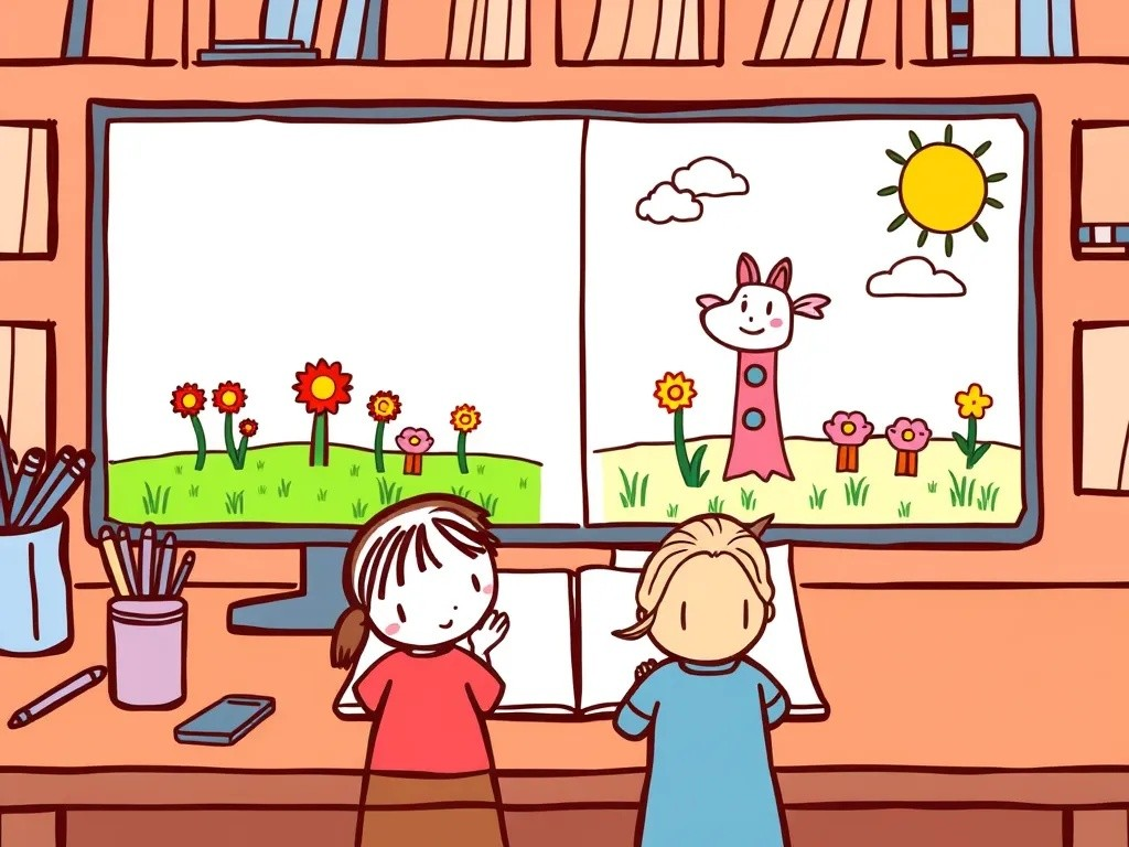 Программа превращает детские рисунки в мультфильмы