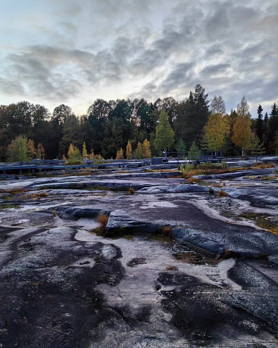 Суровые осенние пейзажи.