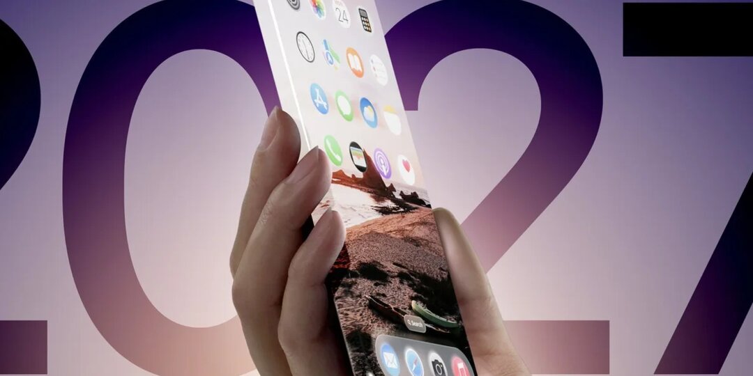 Apple готовит iPhone 20 с полностью стеклянным корпусом и без кнопок