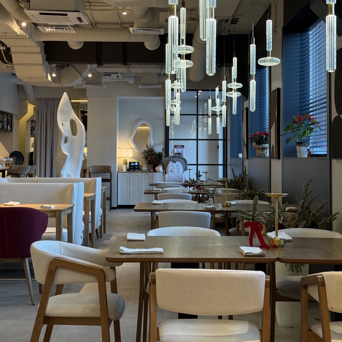 Ресторан Bellostro. интерьер