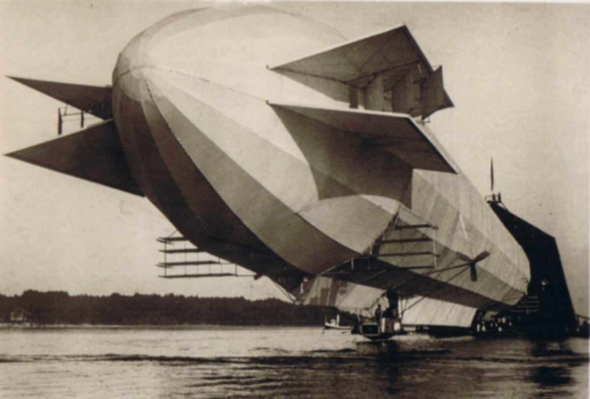 Дирижабль LZ-3 (фото: Wikimedia)