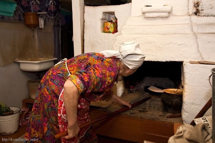 Обычный день в гостях у бабы Симы в деревне