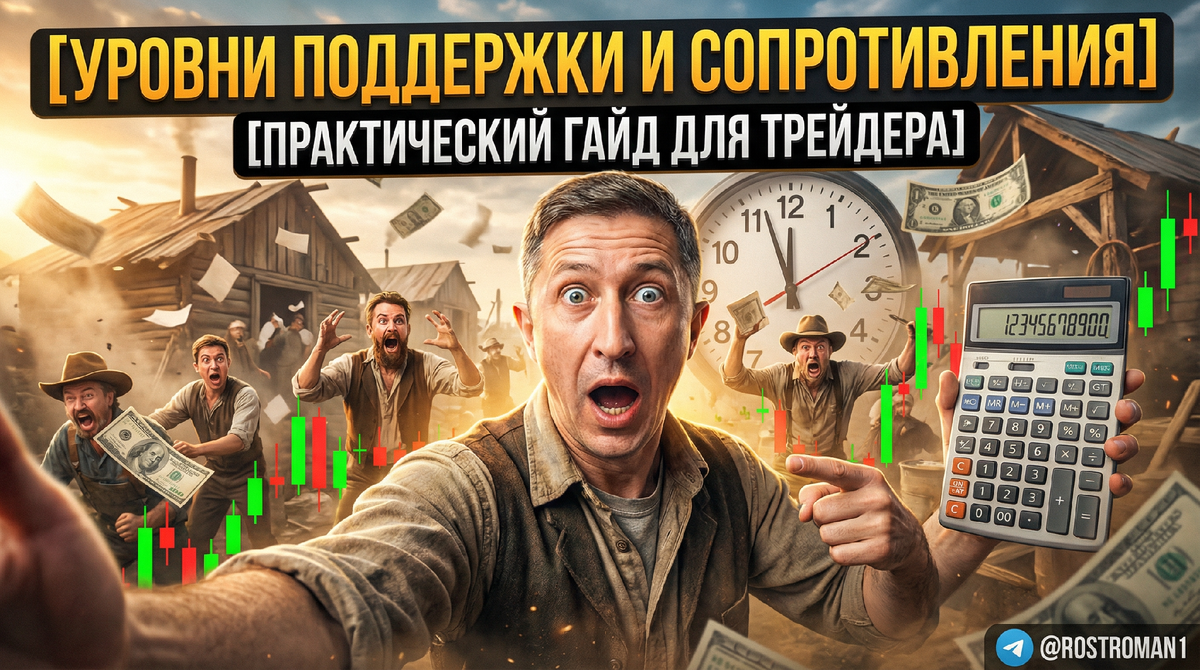 Как работать с уровнями поддержки и сопротивления
