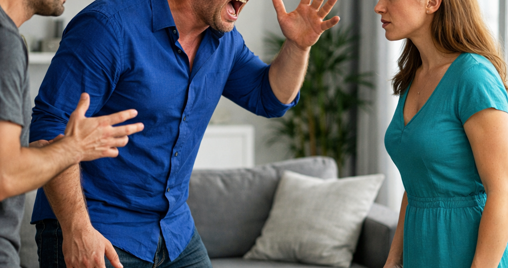 Как ты могла с моим коллегой завести роман? Муж яростно спросил жену