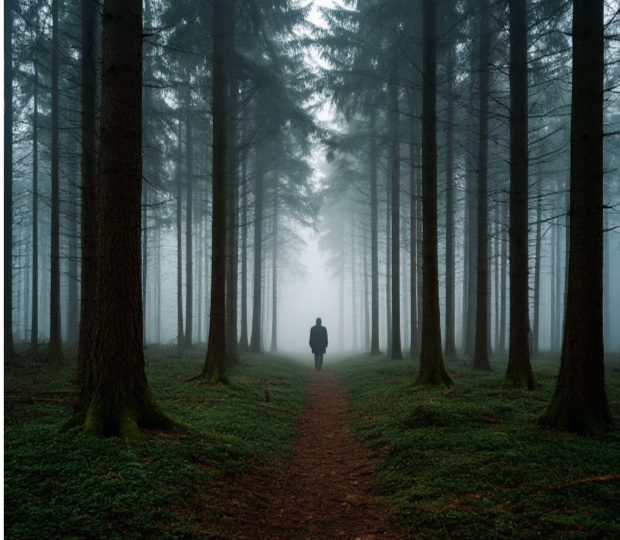 Оно стояло между елей: Как двое молодых людей одновременно увидели необъяснимое существо в Лужском лесу.