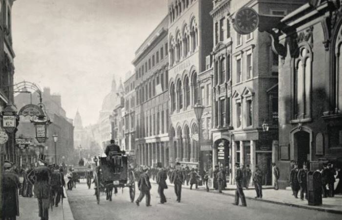 Кэннон-стрит в начале ХХ века