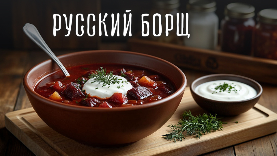 Русский борщ. История возниконовения