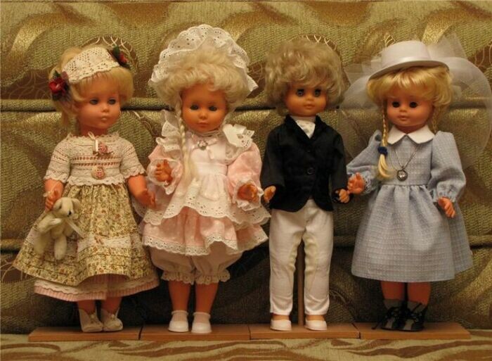 О немецких куклах мечтали все девчонки. 
