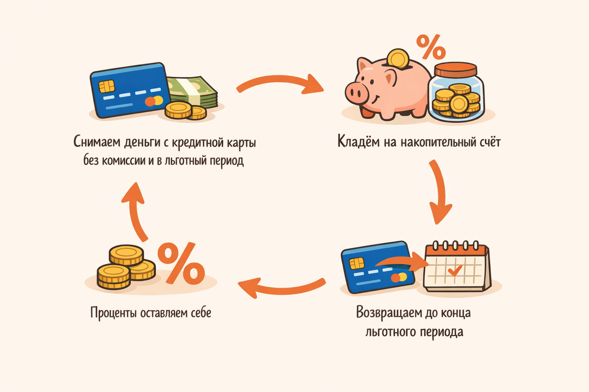 В самом общем варианте выглядит так схема