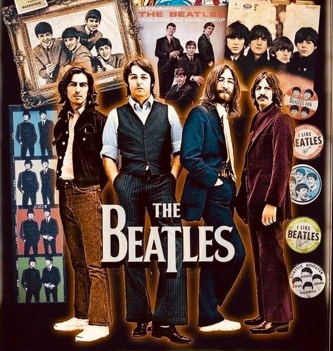 «Битлы». Коллаж из открытых источников
