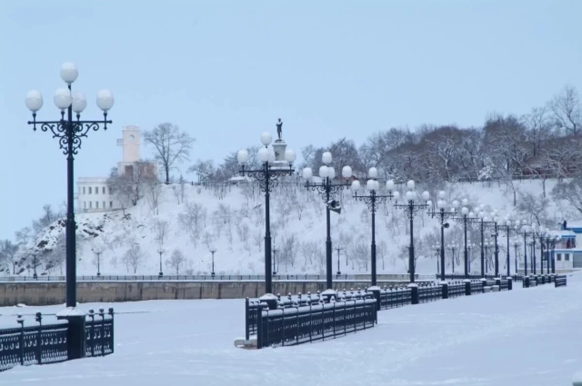    От −5 до −31: разброс температур в Хабаровском крае 16 января 2026