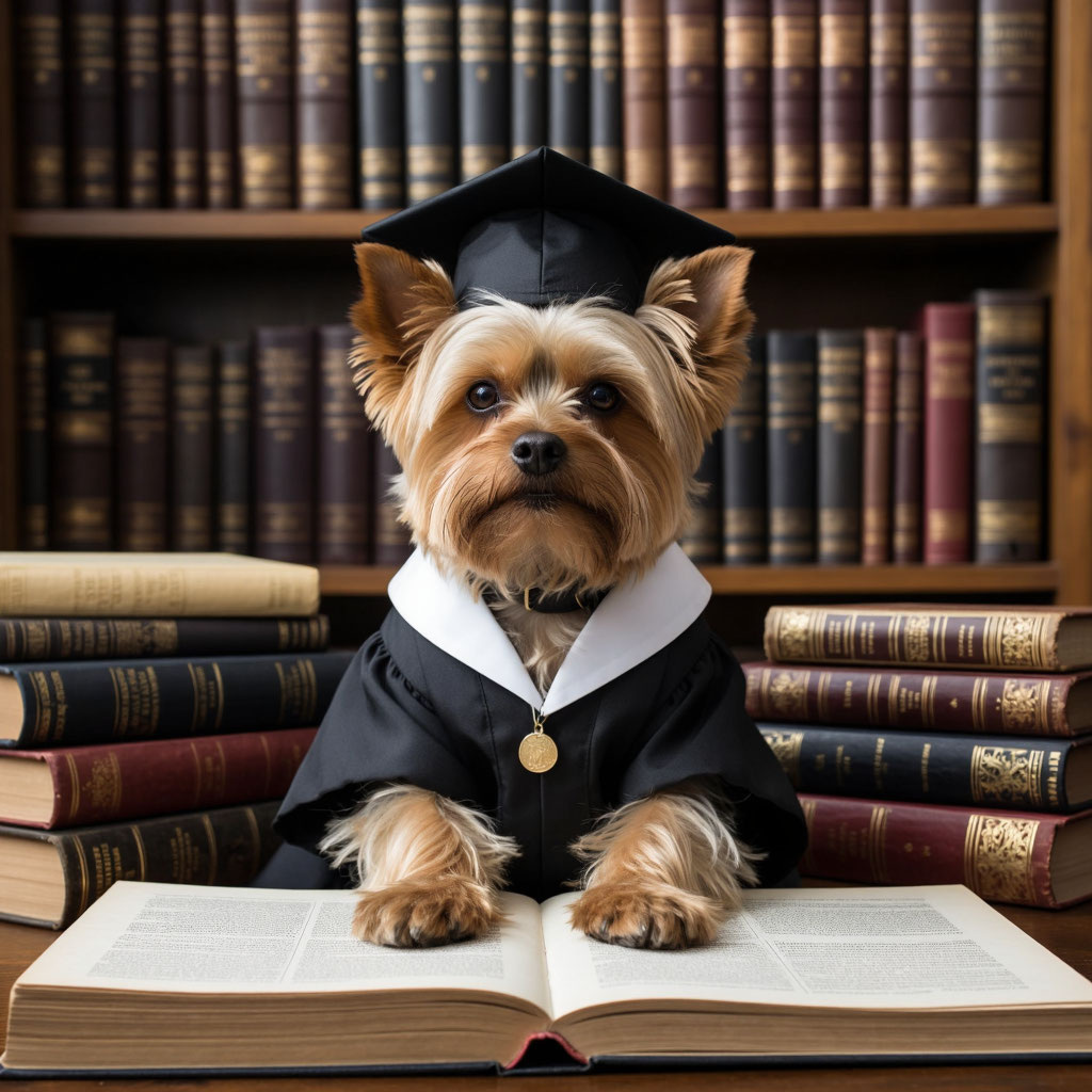 А что происходит в маленькой голове йорка? Наверняка, там есть место и для глубоких размышлений. Ведь йорк - очень наблюдательное существо  Он видит наши радости и печали, чувствует наше настроение, улавливает малейшие изменения в нашем поведении. Может быть, он размышляет о смысле жизни, о природе любви, о том, почему люди иногда грустят? Кто знает! 