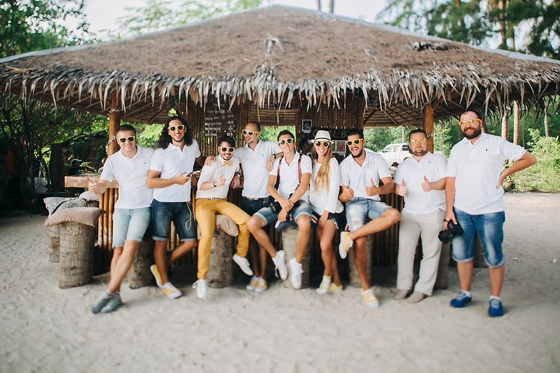 Команда WedTour - Свадба на острове Самуи для Саши и Жени бекстейдж