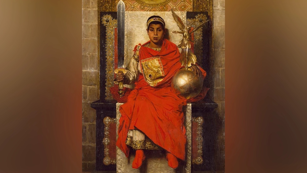 Портрет императора Гонория работы Жан-Поля Лоранса