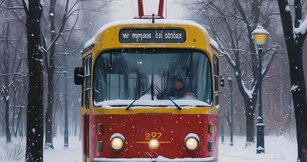 По морозу...