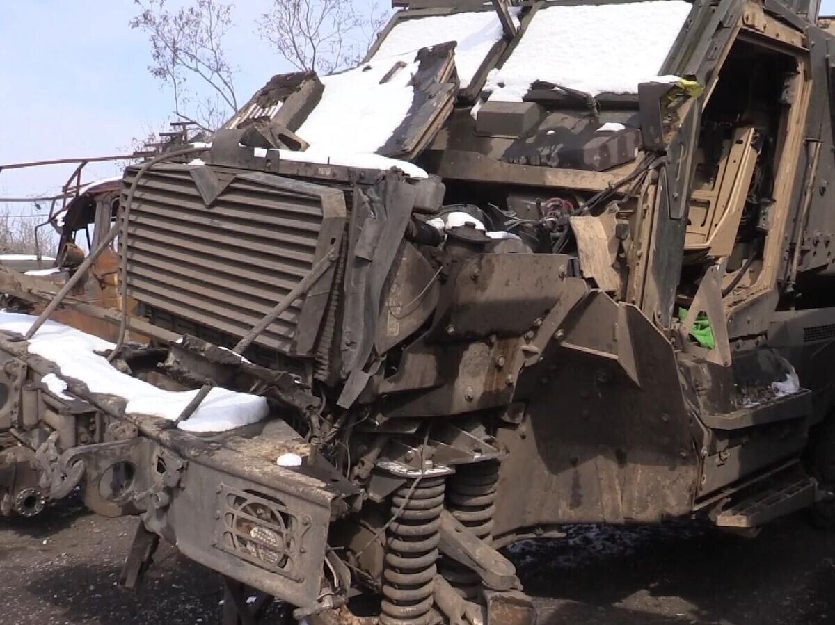    Сахалинские военнослужащие захватили американский бронетранспортер MaxxPro | © Минобороны России